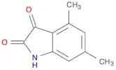 4,6-DIMETHYL-1H-INDOLE-2,3-DIONE