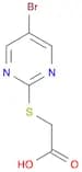 ((5-BROMOPYRIMIDIN-2-YL)THIO)ACETIC ACID