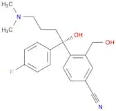 (-)-4-[4-(Dimethylamino)-1-(4-fluorophenyl)-1-hydroxybutyl]-3-(hydroxymethyl)benzonitrile