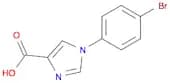 1H-Imidazole-4-carboxylic acid, 1-(4-bromophenyl)-