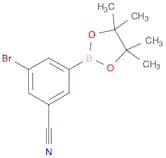 3-Bromo-5-(4,4,5,5-tetramethyl-[1,3,2]dioxaborolan-2-yl)-benzonitrile