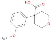 4-(3-Methoxyphenyl)tetrahydro-2H-pyran-4-carboxylic acid