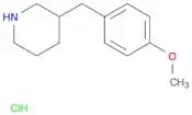 3-(4-Methoxybenzyl)piperidine hydrochloride