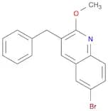 3-benzyl-6-bromo-2-methoxyquinoline