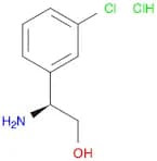 Benzeneethanol, b-amino-3-chloro-, hydrochloride, (bS)-