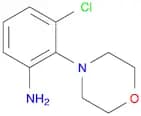 3-CHLORO-2-MORPHOLIN-4-YLANILINE