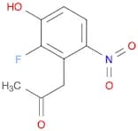 1-(2-fluoro-3-hydroxy-6-nitrophenyl)propan-2-one
