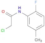 2-chloro-N-(2-fluoro-5-methylphenyl)acetamide