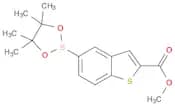 METHYL 5-(4,4,5,5-TETRAMETHYL-1,3,2-DIOXABOROLAN-2-YL)-1-BENZOTHIOPHENE-2-CARBOXYLATE