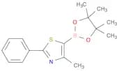 4-METHYL-2-PHENYL-5-(4,4,5,5-TETRAMETHYL-1,3,2-DIOXABOROLAN-2-YL)-1,3-THIAZOLE