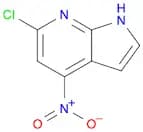 1H-Pyrrolo[2,3-b]pyridine, 6-chloro-4-nitro-