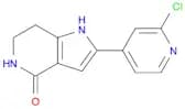 2-(2-chloropyridin-4-yl)-6,7-dihydro-1H-pyrrolo[3,2-c]pyridin-4(5H)-one