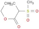 ETHYL 2-(METHYLSULFONYL)PROPANOATE