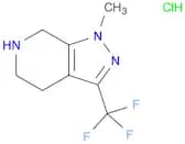 1-Methyl-3-(trifluoromethyl)-4,5,6,7-tetrahydro-1H-pyrazolo[3,4-c]pyridine hydrochloride
