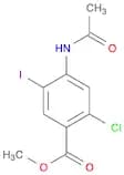 methyl 4-(acetylamino)-2-chloro-5-iodobenzoate