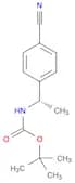 (S)-tert-butyl 1-(4-cyanophenyl)ethylcarbaMate