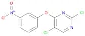 2,5-dichloro-4-(3-nitrophenoxy)pyriMidine