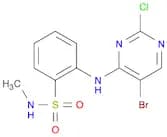 BenzenesulfonaMide, 2-[(5-broMo-2-chloro-4-pyriMidinyl)aMino]-N-Methyl-