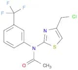 N-[4-(CHLOROMETHYL)-1,3-THIAZOL-2-YL]-N-[3-(TRIFLUOROMETHYL)PHENYL]ACETAMIDE