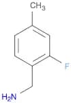 2-FLUORO-4-METHYLBENZYLAMINE