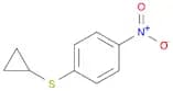 cyclopropyl(4-nitrophenyl)sulfane