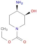 ethyl cis-4-amino-3-hydroxypiperidine-1-carboxylate