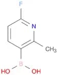 2-FLUORO-6-PICOLINE-5-BORONIC ACID