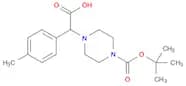 2-(4-BOC-PIPERAZINYL)-2-(4-METHYLPHENYL)ACETIC ACID