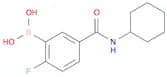 5-(CYCLOHEXYLCARBAMOYL)-2-FLUOROBENZENEBORONIC ACID