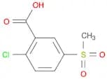 2-CHLORO-5-(METHYLSULFONYL)BENZOIC ACID