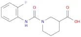 1-[(2-Fluorophenyl)carbamoyl]piperidine-3-carboxylic Acid
