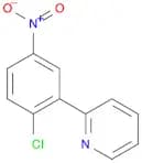 2-(2-chloro-5-nitrophenyl)pyridine