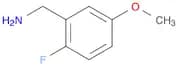 2-FLUORO-5-METHOXYBENZYLAMINE