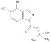 tert-butyl 4-broMo-5-Methyl-1H-indazole-1-carboxylate