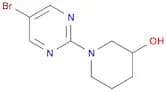 1-(5-BROMOPYRIMIDIN-2-YL)-3-PIPERIDINOL