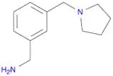 [3-(1-PYRROLIDINYLMETHYL)PHENYL]METHANAMINE