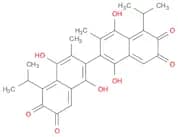 [2,2'-Binaphthalene]-1,1',4,4'-tetrone, 6,6',7,7'-tetrahydroxy-3,3'-diMethyl-5,5'-bis(1-Methylethy…