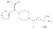 2-(4-Boc-piperazinyl)-2-(2-furanyl)acetic acid