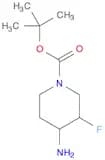 TERT-BUTYL 4-AMINO-3-FLUOROPIPERIDINE-1-CARBOXYLATE