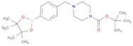 tert-Butyl 4-(4-(4,4,5,5-tetramethyl-1,3,2-dioxaborolan-2-yl)benzyl)piperazine-1-carboxylate