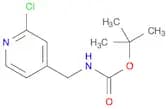 tert-butyl N-[(2-chloropyridin-4-yl)Methyl]carbaMate