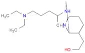 2-[2-({[5-(diethylamino)pentan-2-yl]amino}methyl)-1-azabicyclo[2.2.2]oct-3-yl]ethanol
