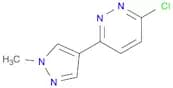 3-Chloro-6-(1-methyl-1H-pyrazol-4-yl)pyridazine