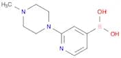 2-(4-Methylpiperazin-1-yl)pyridin-4-ylboronic acid