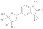 methyl 1-[3-(tetramethyl-1,3,2-dioxaborolan-2-yl)phenyl]cyclopropane-1-carboxylate
