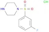 1-[(3-Fluorophenyl)Sulfonyl]Piperazine Hydrochloride