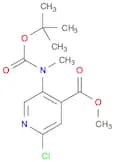 Methyl 5-((Tert-Butoxycarbonyl)(Methyl)Amino)-2-Chloroisonicotinate