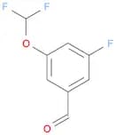 3-(Difluoromethoxy)-5-fluorobenzaldehyde