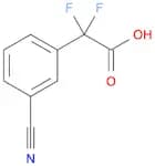 2-(3-Cyanophenyl)-2,2-difluoroacetic acid