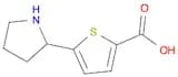 5-(Pyrrolidin-2-yl)thiophene-2-carboxylic acid hydrochloride